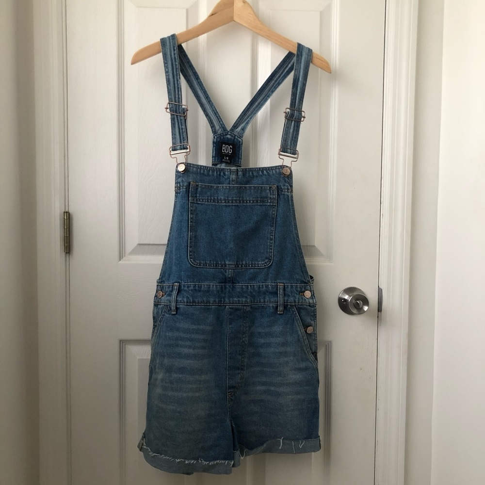 BDG Leila Denim Shortall Overall